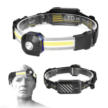 2021 New 7 Light Modes Lightweight 500lumen Super Bright LED Headlights Waterproof Rechargeable Headlamp for camping running